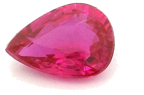 0.28 carat RED Pear Rubinas (1)