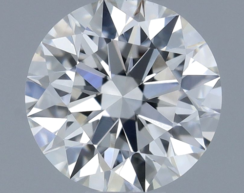 0.41 carat F-VVS1 Excellent cut Natūralus Round Deimantas (1)