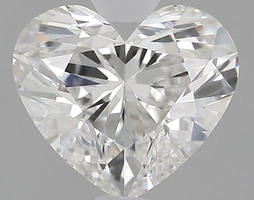0.9 carat I-IF Natūralus Heart Deimantas (1)