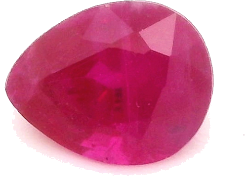 0.68 carat RED Pear Rubinas (1)