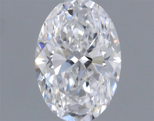 0.51 carat D-SI1 Natūralus Oval Deimantas (1)