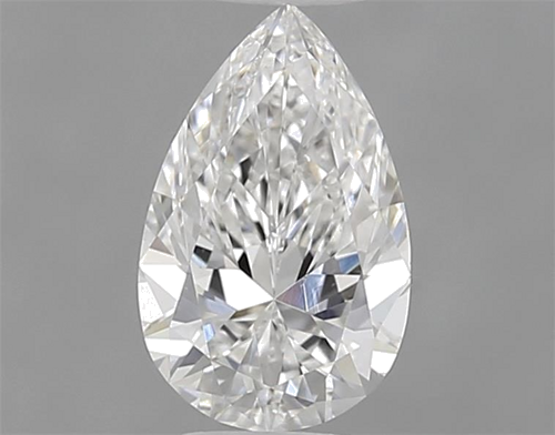 0.51 carat F-VS2 Natūralus Pear Deimantas (1)