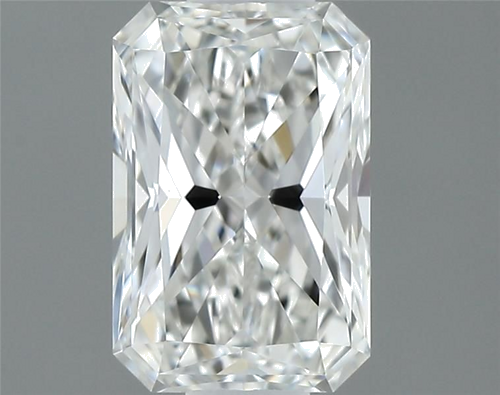 0.45 carat G-VVS2 Natūralus Radiant Deimantas (1)