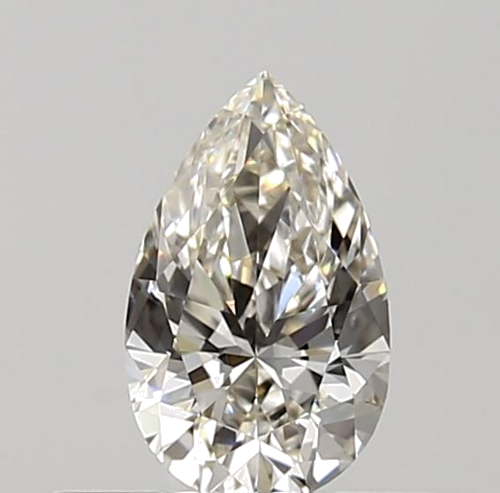 0.32 carat J-IF Natūralus Pear Deimantas (1)
