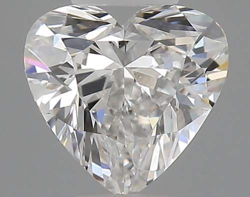 0.5 carat F-VS1 Natūralus Heart Deimantas (1)