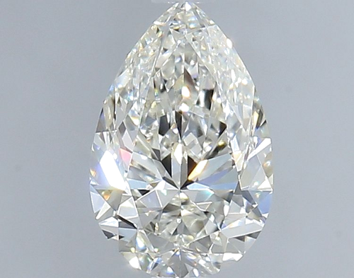 0.9 carat I-VVS2 Natūralus Pear Deimantas (1)