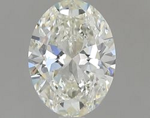 0.9 carat I-VS2 Natūralus Oval Deimantas (1)