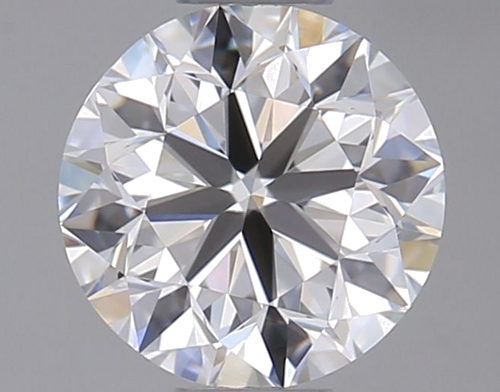 0.5 carat G-VVS2 Very Good cut Natūralus Round Deimantas (1)