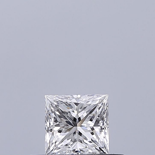 0.3 carat D-VVS2 Natūralus Princess Deimantas (1)