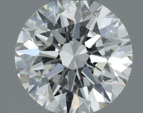0.5 carat G-SI1 Excellent cut Natūralus Round Deimantas (1)