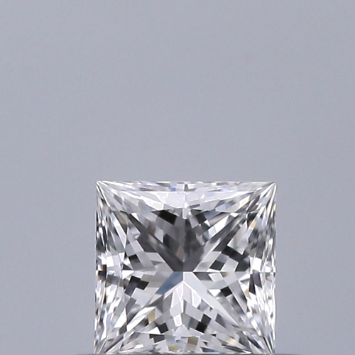 0.34 carat D-VVS1 Natūralus Princess Deimantas (1)