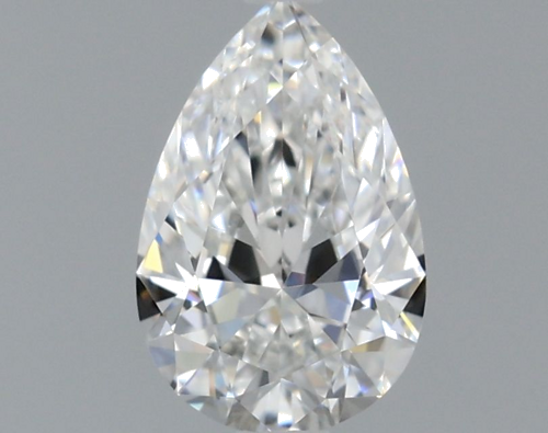 0.4 carat F-VVS1 Natūralus Pear Deimantas (1)