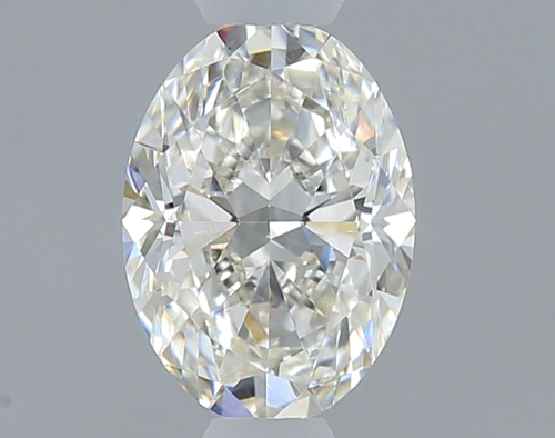 0.5 carat I-VS2 Natūralus Oval Deimantas (1)