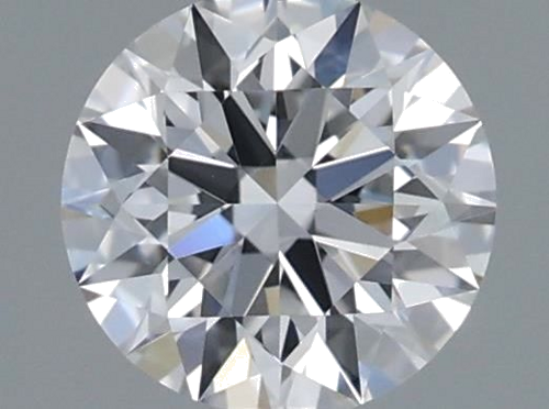 0.6 carat D-VVS2 Excellent cut Natūralus Round Deimantas (1)