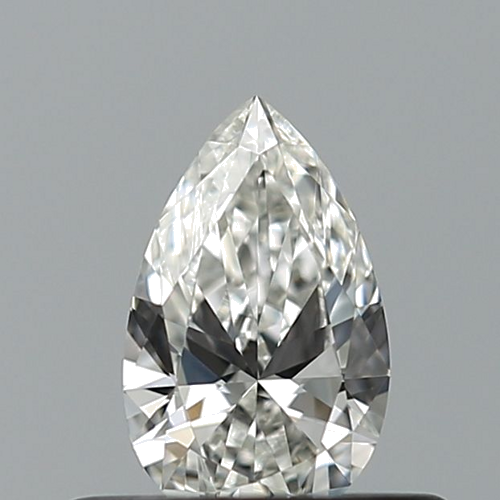 0.31 carat G-VVS2 Natūralus Pear Deimantas (1)