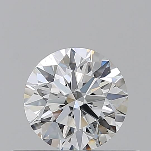 0.43 carat F-SI1 Excellent cut Natūralus Round Deimantas (1)