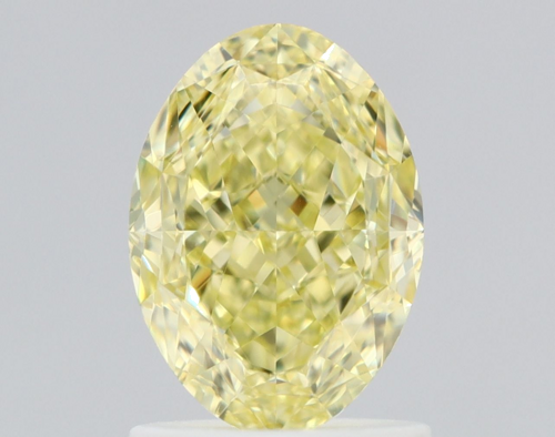1.59 carat Fancy Intense Yellow-VS1 Natūralus Oval Deimantas (1)