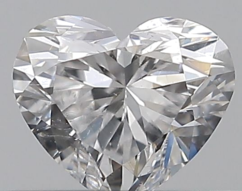 0.35 carat D-SI2 Natūralus Heart Deimantas (1)