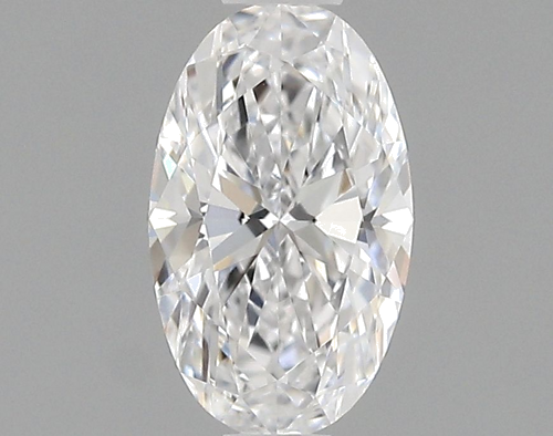 0.65 carat D-VVS1 Natūralus Oval Deimantas (1)