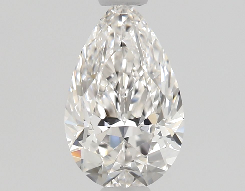 0.5 carat G-VVS2 Natūralus Pear Deimantas (1)