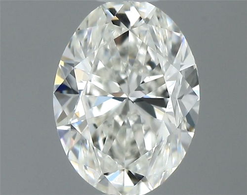 0.4 carat H-VS1 Natūralus Oval Deimantas (1)