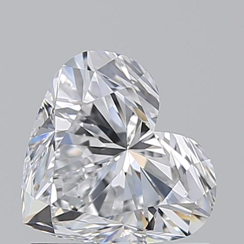 1.01 carat D-VS2 Natūralus Heart Deimantas (1)