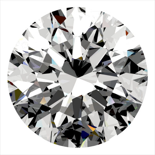 0.3 carat E-VVS2 Excellent cut Natūralus Round Deimantas (1)