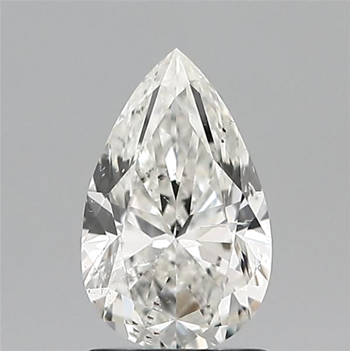 1.2 carat H-SI2 Natūralus Pear Deimantas (1)