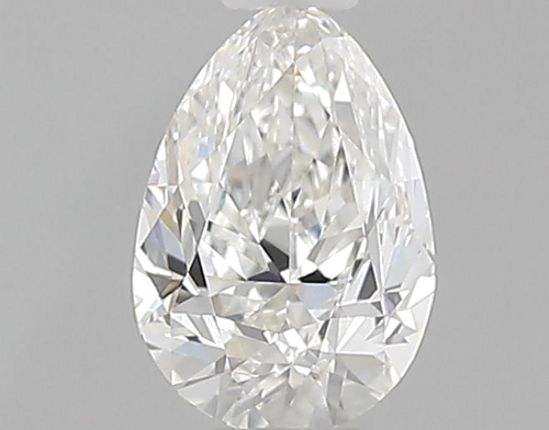 0.5 carat I-VVS2 Natūralus Pear Deimantas (1)