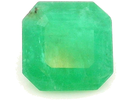 0.58 carat GREEN Asscher Smaragdas (1)