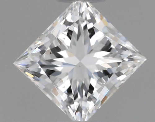 0.3 carat F-VS2 Natūralus Princess Deimantas (1)