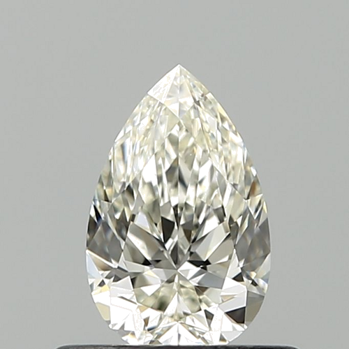 0.5 carat J-VVS1 Natūralus Pear Deimantas (1)