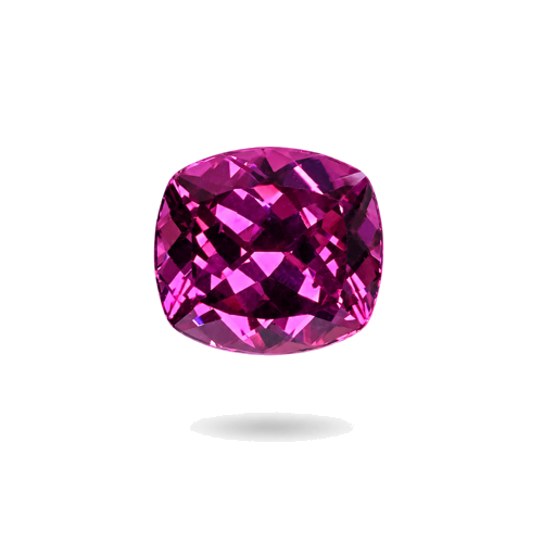 4.29 carat PINK Cushion Garnet (1)