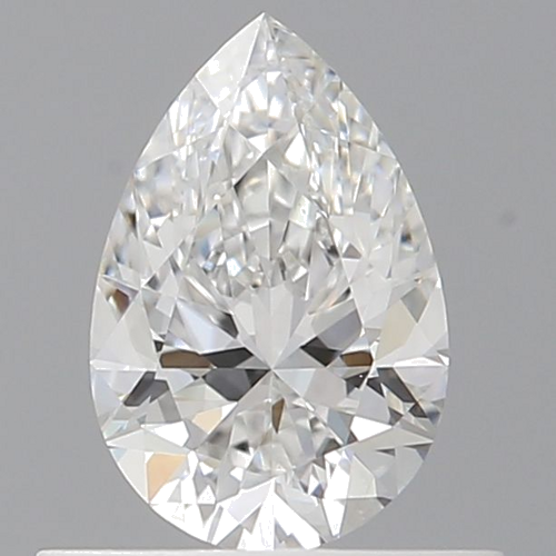 0.54 carat E-VS2 Natūralus Pear Deimantas (1)