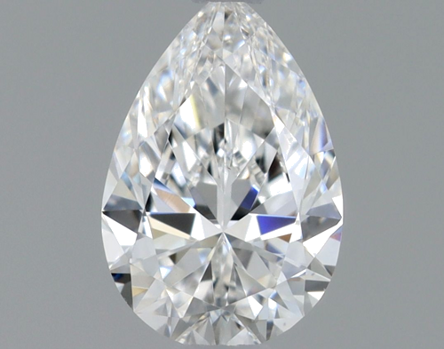 0.4 carat E-VS1 Natūralus Pear Deimantas (1)