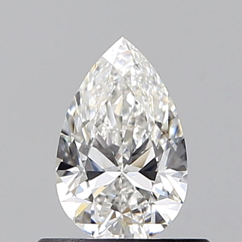 0.51 carat F-SI2 Natūralus Pear Deimantas (1)