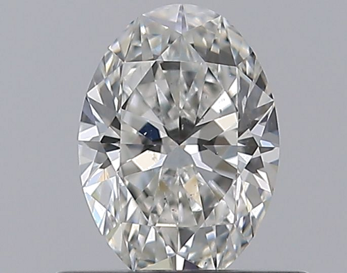 0.51 carat G-SI1 Natūralus Oval Deimantas (1)