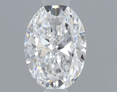 0.5 carat D-VVS2 Natūralus Oval Deimantas (1)