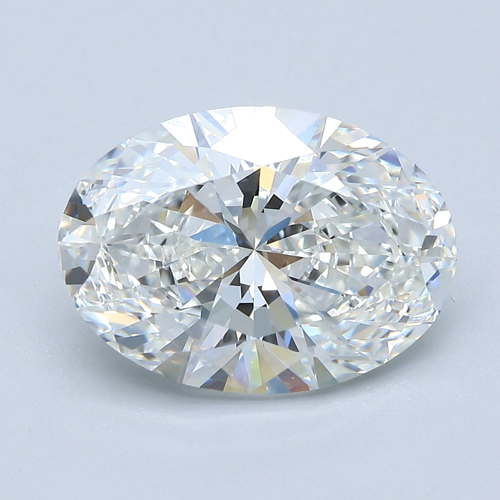 5.01 carat F-VVS2 Natūralus Oval Deimantas (1)