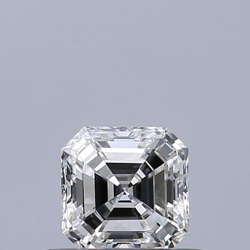 0.34 carat E-IF Natūralus Asscher Deimantas (1)