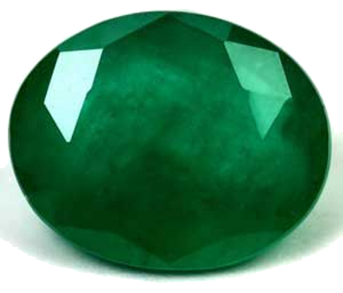3.74 carat GREEN Oval Smaragdas (1)