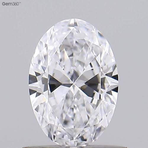 0.6 carat D-SI1 Natūralus Oval Deimantas (1)