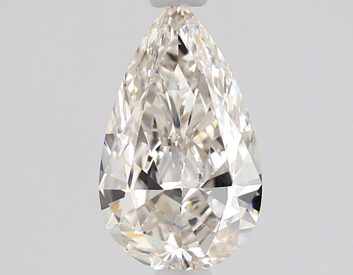 0.76 carat I-VVS1 Natūralus Pear Deimantas (1)