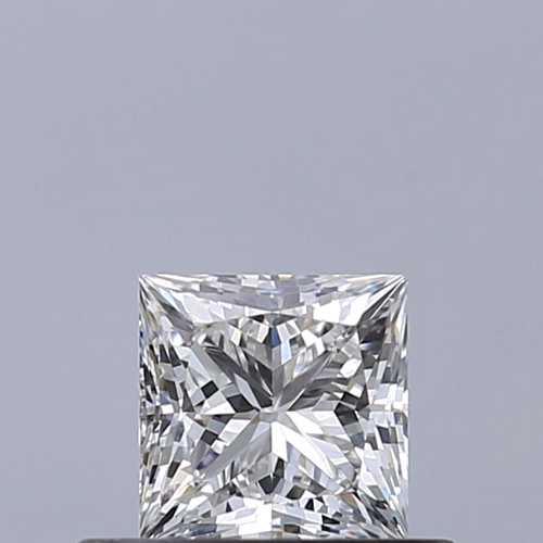 0.44 carat F-VVS2 Natūralus Princess Deimantas (1)