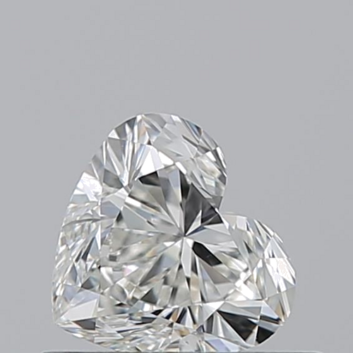 0.5 carat I-VS2 Natūralus Heart Deimantas (1)