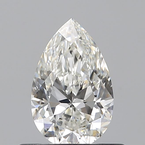 0.52 carat H-SI2 Natūralus Pear Deimantas (1)