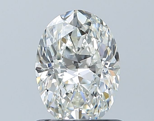 0.9 carat I-VVS1 Natūralus Oval Deimantas (1)
