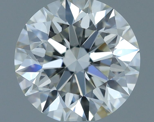 0.52 carat K-VVS2 Excellent cut Natūralus Round Deimantas (1)