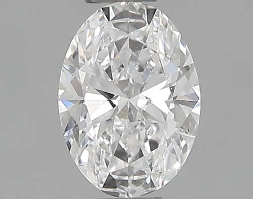 0.33 carat D-VVS1 Natūralus Oval Deimantas (1)