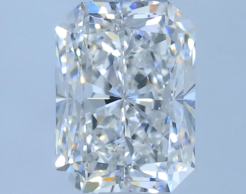 0.5 carat F-VS2 Natūralus Radiant Deimantas (1)